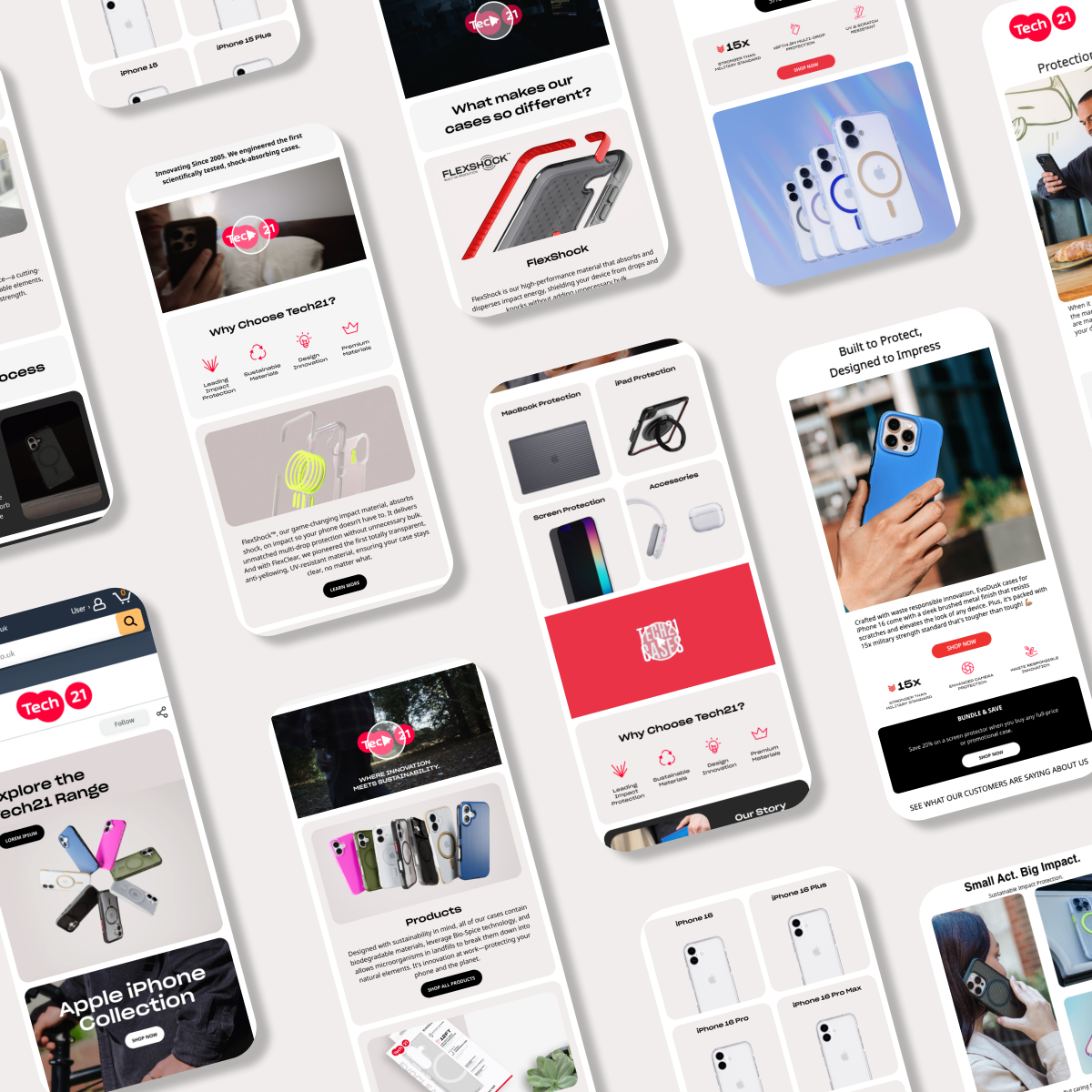 Tech21 Digital Platform Design Hero